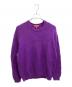 Supreme（シュプリーム）の古着「24SS Boucle Small Box Logo Sweater」｜パープル