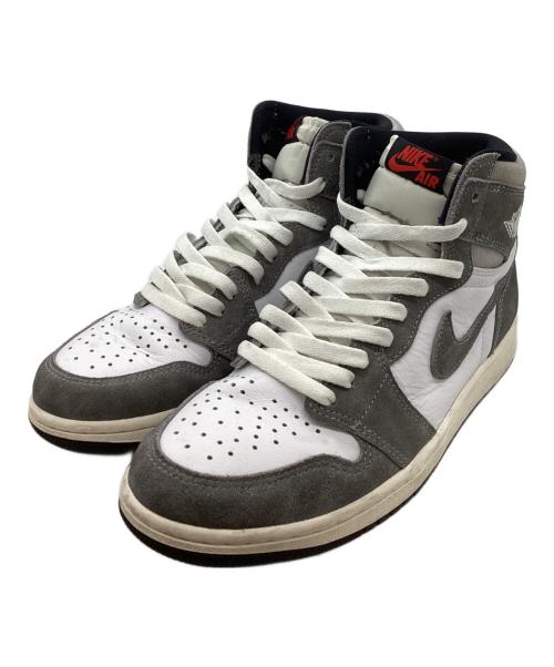 NIKE（ナイキ）NIKE (ナイキ) Air Jordan 1 Retro High OG グレー サイズ:26cmの古着・服飾アイテム