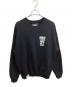 NEIGHBORHOOD（ネイバーフッド）の古着「LOGO SWEATSHIRT / 231UWWSN-CSM01S」｜ブラック