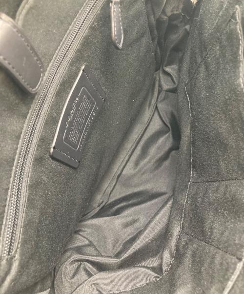 COACH（コーチ）COACH (コーチ) ウエスト スリム バックパック ブラックの古着・服飾アイテム
