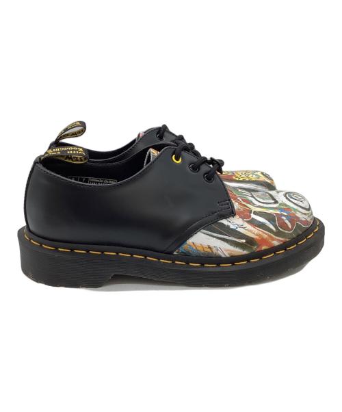 Dr.Martens（ドクターマーチン）Dr.Martens (ドクターマーチン) 1461 BASQUIAT 3ホールシューズ ブラック サイズ:UK6の古着・服飾アイテム