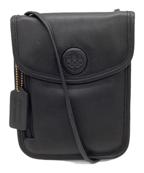 COACH（コーチ）COACH (コーチ) USAオリンピックショルダーバッグ / 6571218 / OLD COACH ブラックの古着・服飾アイテム