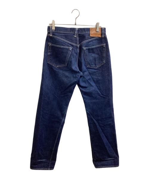 BONCOURA（ボンクラ）BONCOURA (ボンクラ) ボタンフライ セルビッチ ストレート デニムパンツ / 072-915-4225 インディゴ サイズ:W30の古着・服飾アイテム