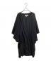 MM6 Maison Margiela（エムエムシックスメゾンマルジェラ）の古着「レーヨンワンピース / S32CT0409」｜ブラック