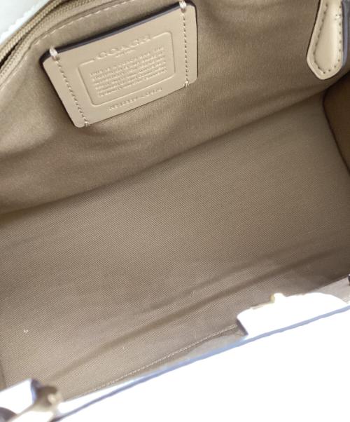COACH（コーチ）COACH (コーチ) デンプシー キャリーオール 2way ショルダーバッグ　/　CO976 アイボリーの古着・服飾アイテム