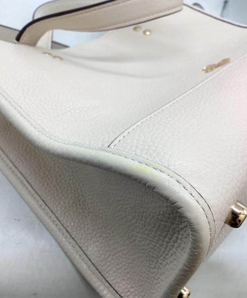 COACH（コーチ）COACH (コーチ) デンプシー キャリーオール 2way ショルダーバッグ　/　CO976 アイボリーの古着・服飾アイテム