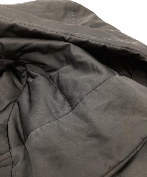 UNTITLED（アンタイトル）UNTITLED (アンタイトル) 中綿ツイルフーデットコート ブラック サイズ:1の古着・服飾アイテム