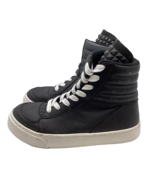 DIET BUTCHER SLIM SKIN（ダイエットブッチャースリムスキン）DIET BUTCHER SLIM SKIN (ダイエットブッチャースリムスキン) Twisted sneaker / ツイステッドスニーカー ブラック サイズ:41の古着・服飾アイテム