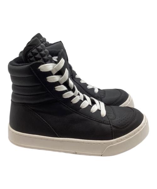DIET BUTCHER SLIM SKIN（ダイエットブッチャースリムスキン）DIET BUTCHER SLIM SKIN (ダイエットブッチャースリムスキン) Twisted sneaker / ツイステッドスニーカー ブラック サイズ:41の古着・服飾アイテム