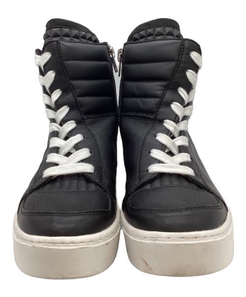 DIET BUTCHER SLIM SKIN（ダイエットブッチャースリムスキン）DIET BUTCHER SLIM SKIN (ダイエットブッチャースリムスキン) Twisted sneaker / ツイステッドスニーカー ブラック サイズ:41の古着・服飾アイテム