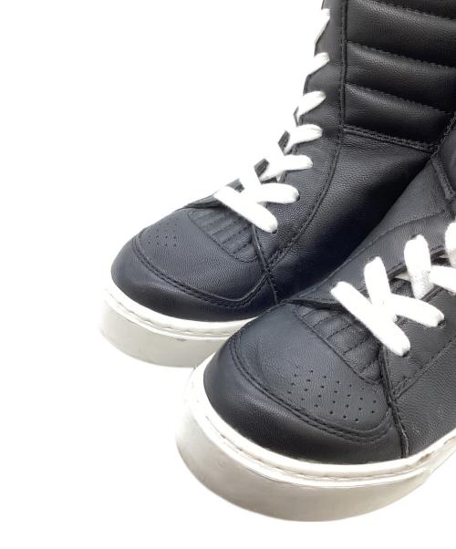 DIET BUTCHER SLIM SKIN（ダイエットブッチャースリムスキン）DIET BUTCHER SLIM SKIN (ダイエットブッチャースリムスキン) Twisted sneaker / ツイステッドスニーカー ブラック サイズ:41の古着・服飾アイテム