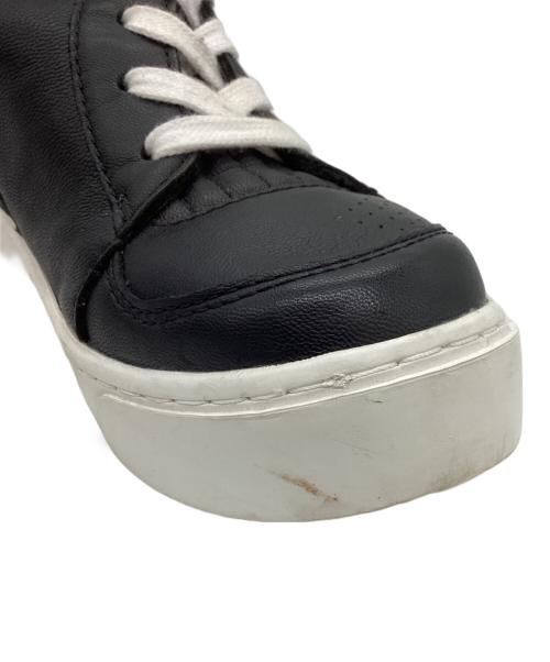 DIET BUTCHER SLIM SKIN（ダイエットブッチャースリムスキン）DIET BUTCHER SLIM SKIN (ダイエットブッチャースリムスキン) Twisted sneaker / ツイステッドスニーカー ブラック サイズ:41の古着・服飾アイテム