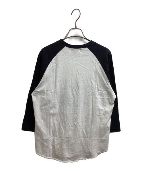Hysteric Glamour（ヒステリックグラマー）Hysteric Glamour (ヒステリックグラマー) GIRL ON THE TOP 七分袖Tシャツ / 02233CL03 ホワイト サイズ:Mの古着・服飾アイテム