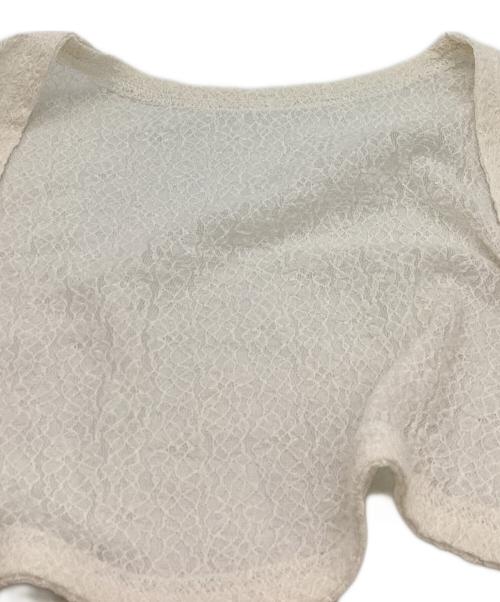ANDMARY（アンドマリー）ANDMARY (アンドマリー) Betty shirring mini dress / am1634 ブラック×ホワイト サイズ:Freeの古着・服飾アイテム