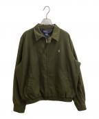 POLO RALPH LAURENポロ・ラルフローレン）の古着「ピーチスキンスイングトップ」｜オリーブ