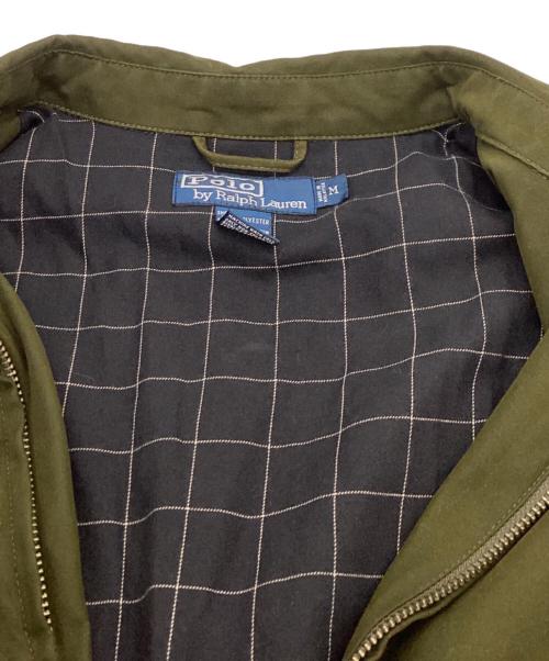 POLO RALPH LAUREN（ポロ・ラルフローレン）POLO RALPH LAUREN (ポロ・ラルフローレン) ピーチスキンスイングトップ オリーブ サイズ:Mの古着・服飾アイテム