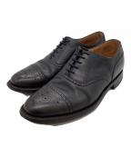 JOSEPH CHEANEYジョセフチーニー）の古着「メダリオンストレートチップシューズ / Kelmarsh R Oxford Semi Brogue」｜ブラック