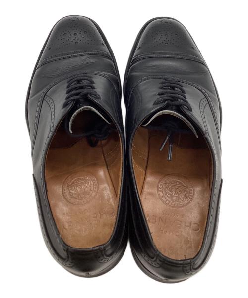 JOSEPH CHEANEY（ジョセフチーニー）Joseph Cheaney (ジョセフチーニー) メダリオンストレートチップシューズ / Kelmarsh R Oxford Semi Brogue ブラック サイズ:6の古着・服飾アイテム