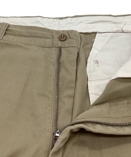 US ARMY（ユーエスアーミー）US ARMY (ユーエスアーミー) Chino Trousers　/　8405-163-8690 ベージュ サイズ:W31×L33の古着・服飾アイテム