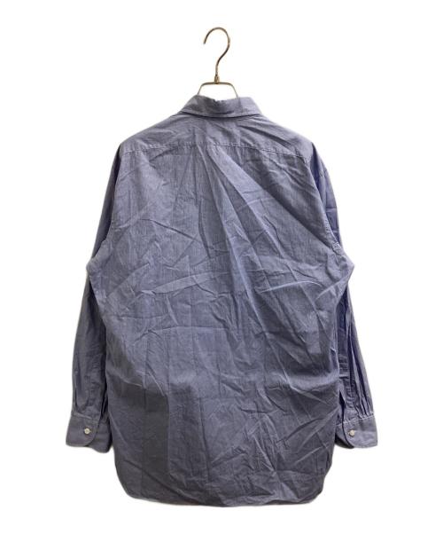 Charvet（シャルベ）Charvet (シャルベ) レギュラーカラーシャツ ブルー サイズ:41（採寸値参照）の古着・服飾アイテム