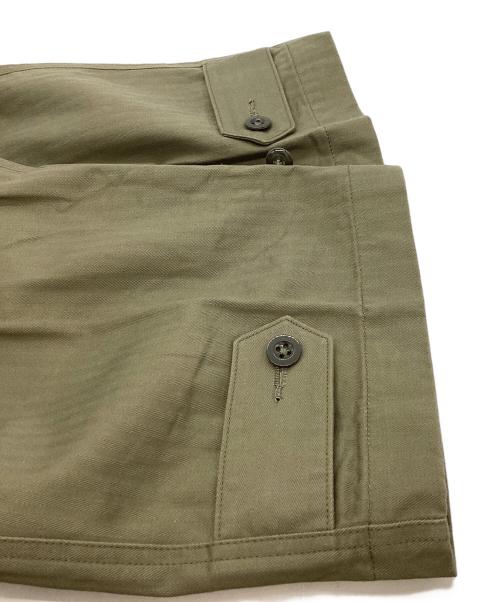Tangent（タンジェント）Tangent (タンジェント) PIERRE アーミーヘリンボーンパンツ グリーン サイズ:44の古着・服飾アイテム