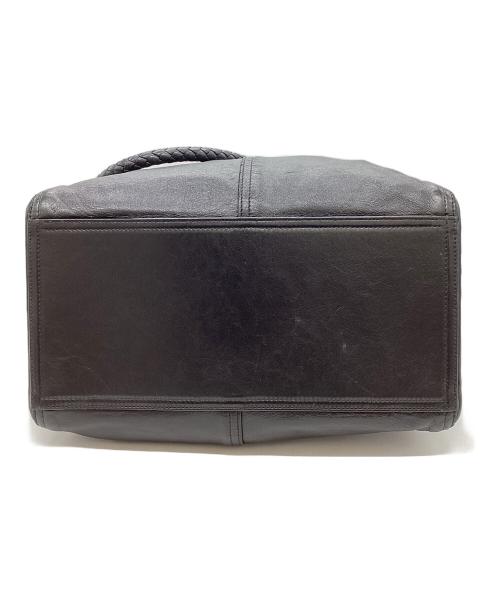 BOTTEGA VENETA（ボッテガベネタ）BOTTEGA VENETA (ボッテガベネタ) イントレチャート ワンショルダーバッグ ブラックの古着・服飾アイテム