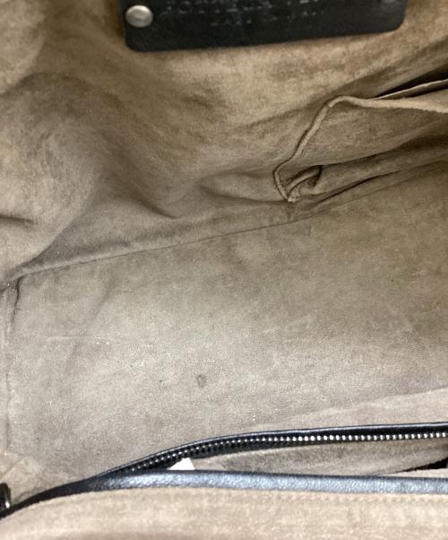 BOTTEGA VENETA（ボッテガベネタ）BOTTEGA VENETA (ボッテガベネタ) イントレチャート ワンショルダーバッグ ブラックの古着・服飾アイテム