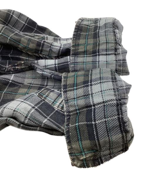 stussy（ステューシー）stussy (ステューシー) 26SS MATTHEW PLAID SHIRT グレー サイズ:Mの古着・服飾アイテム