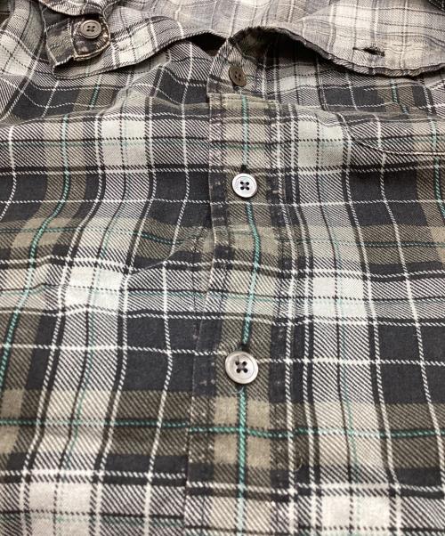 stussy（ステューシー）stussy (ステューシー) 26SS MATTHEW PLAID SHIRT グレー サイズ:Mの古着・服飾アイテム