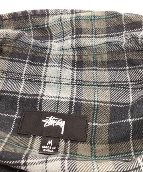 stussy（ステューシー）stussy (ステューシー) 26SS MATTHEW PLAID SHIRT グレー サイズ:Mの古着・服飾アイテム