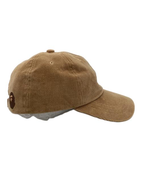 A BATHING APE（アベイシングエイプ）A BATHING APE (アベイシングエイプ) コーデュロイキャップ　/　001CPG801006X ベージュの古着・服飾アイテム