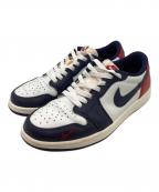 NIKEナイキ）の古着「Air Jordan 1 Retro Low OG "Howard/Gym Red and Midnight Navy" / エアジョーダン1 レトロ ロー OG "ハワード/ジムレッド アンド ミッドナイトネイビー" / HQ2993-100」｜ネイビー×レッド