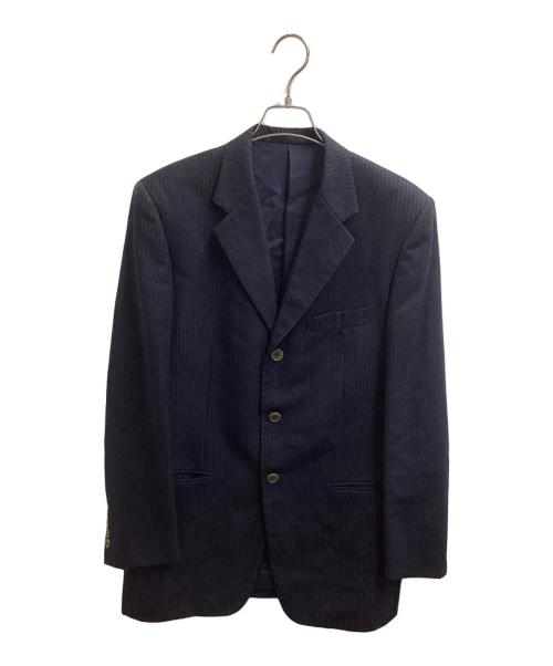 PAUL SMITH（ポールスミス）PAUL SMITH (ポールスミス) ウール ストライプ セットアップスーツ  ネイビー サイズ:Mの古着・服飾アイテム