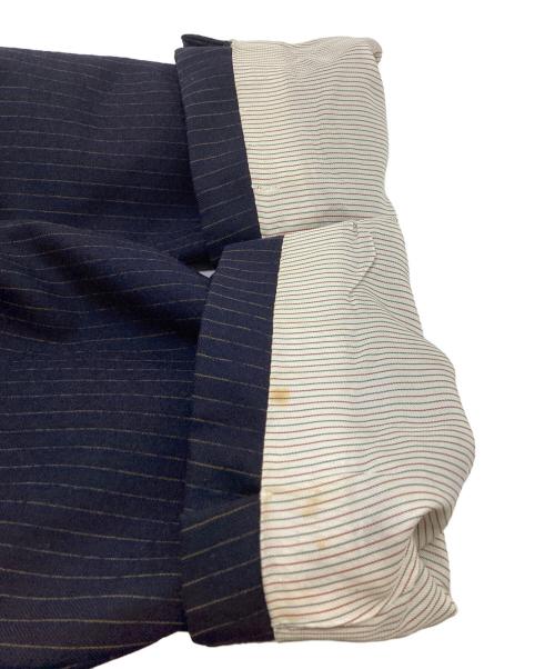 PAUL SMITH（ポールスミス）PAUL SMITH (ポールスミス) ウール ストライプ セットアップスーツ  ネイビー サイズ:Mの古着・服飾アイテム