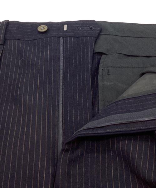 PAUL SMITH（ポールスミス）PAUL SMITH (ポールスミス) ウール ストライプ セットアップスーツ  ネイビー サイズ:Mの古着・服飾アイテム