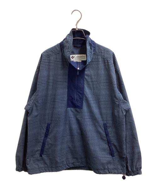 Columbia（コロンビア）Columbia (コロンビア) ハーフジップジャケット　/　KU3270 ネイビー サイズ:Lの古着・服飾アイテム