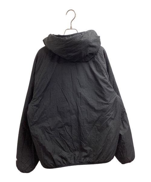 New Era（ニューエラ）New Era (ニューエラ) PUFF JAKCET REVERSIBL ブラック×グリーン サイズ:Lの古着・服飾アイテム