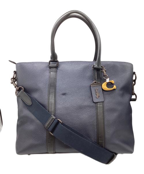 COACH（コーチ）COACH (コーチ) メトロポリタン トート ネイビーの古着・服飾アイテム