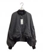 BEAMSビームス）の古着「Fade Bomber Jacket　/　11-18-4095-139-19-18」｜グレー