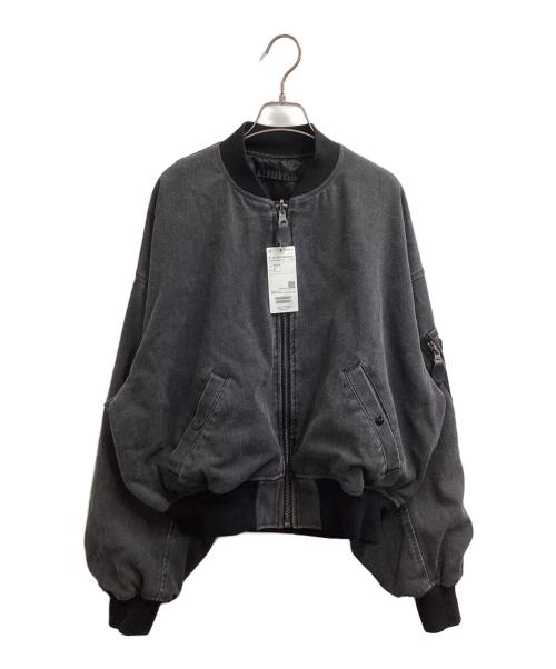 BEAMS（ビームス）BEAMS (ビームス) Fade Bomber Jacket　/　11-18-4095-139-19-18 グレー サイズ:M 未使用品の古着・服飾アイテム