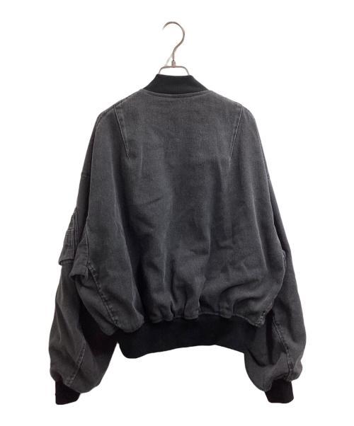BEAMS（ビームス）BEAMS (ビームス) Fade Bomber Jacket　/　11-18-4095-139-19-18 グレー サイズ:M 未使用品の古着・服飾アイテム