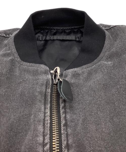 BEAMS（ビームス）BEAMS (ビームス) Fade Bomber Jacket　/　11-18-4095-139-19-18 グレー サイズ:M 未使用品の古着・服飾アイテム