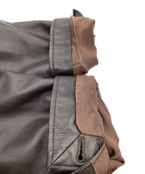 PAUL SMITH（ポールスミス）Paul Smith (ポールスミス) ラムレザー3Bジャケット　/　633223 ブラウン サイズ:Sの古着・服飾アイテム