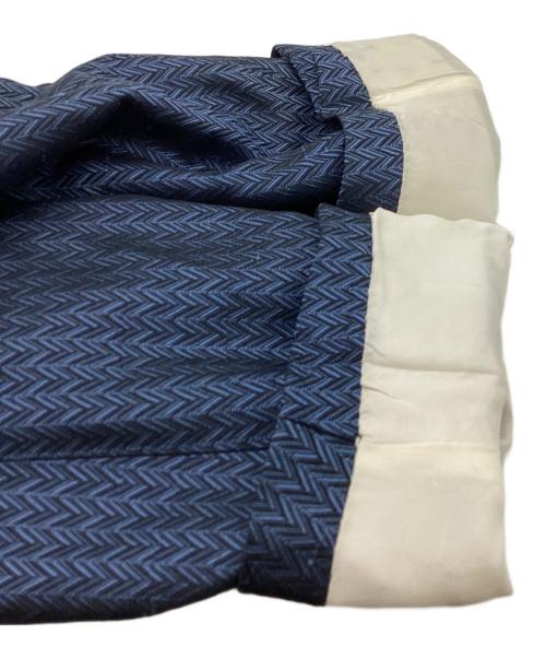 Belvest（ベルヴェスト）Belvest (ベルヴェスト) シルクダブルジャケット ネイビー サイズ:48の古着・服飾アイテム