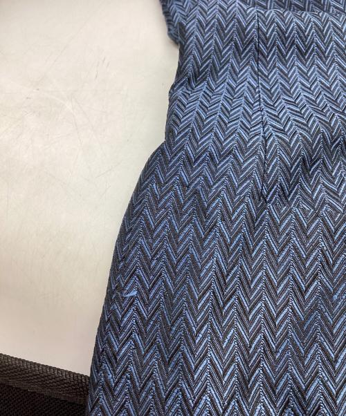 Belvest（ベルヴェスト）Belvest (ベルヴェスト) シルクダブルジャケット ネイビー サイズ:48の古着・服飾アイテム