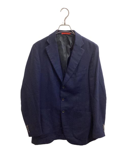 ISAIA（イザイア）ISAIA (イザイア) ウールテーラードジャケット ネイビー サイズ:44の古着・服飾アイテム