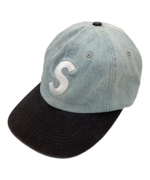 SUPREME（シュプリーム）Supreme (シュプリーム) PIGMENT COATED 2-TONE S LOGO 6-PANEL / 	25FW インディゴの古着・服飾アイテム