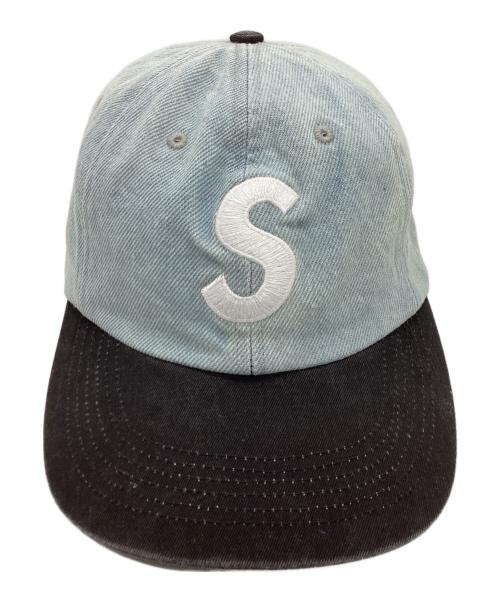 SUPREME（シュプリーム）Supreme (シュプリーム) PIGMENT COATED 2-TONE S LOGO 6-PANEL / 	25FW インディゴの古着・服飾アイテム