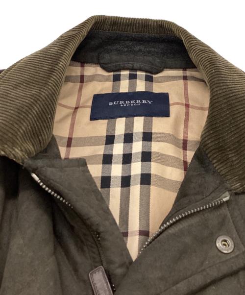 BURBERRY（バーバリー）BURBERRY (バーバリー) フェイクスエードキルティングジャケット / BBP02-115-78 ブラウン サイズ:Mの古着・服飾アイテム