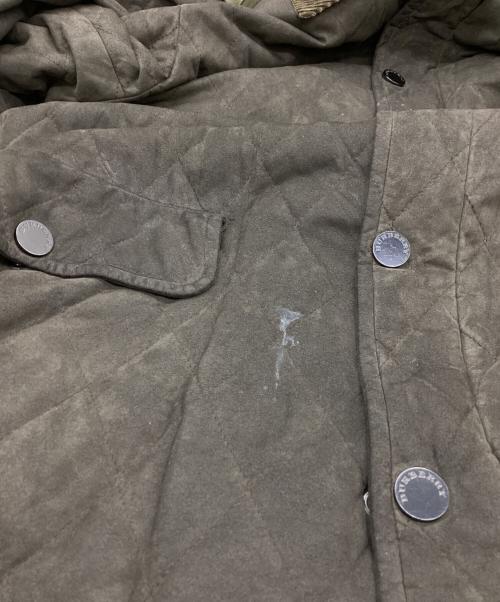 BURBERRY（バーバリー）BURBERRY (バーバリー) フェイクスエードキルティングジャケット / BBP02-115-78 ブラウン サイズ:Mの古着・服飾アイテム